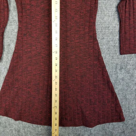 American Eagle Dress Womens XXS Brown Turtleneck Sweater Open-Back Knee Length - Picture 8 of 11